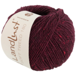 Lana Grossa Landlust Soft Tweed 180 123 Bourgogne meleret