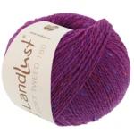 Lana Grossa Landlust Soft Tweed 180 133 Violet meleret