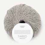 Sandnes Tweed Recycled 1085 Lys grå