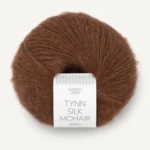 Sandnes Tynn Silk Mohair 3073 Chokolade