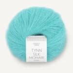 Sandnes Tynn Silk Mohair 7213 Blå turkis