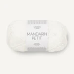 Sandnes Mandarin Petit 1002 Hvid