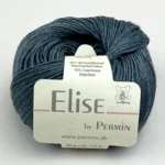 Permin Elise 33 Støvet indigo