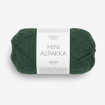 Sandnes Mini Alpakka 8581 Dyb skovgrøn