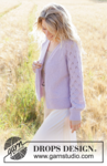 250-6 Afternoon in Provence Cardigan by DROPS Design