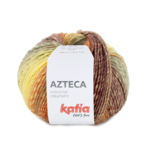 Katia Azteca 90 Rust-gul-grøn