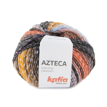 Katia Azteca 87 Lilla-orange-gul