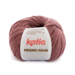 Katia Merino Aran 084 Meget mørkerosa