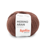 Katia Merino Aran 110 Rødbrun