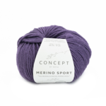 Katia Concept Merino Sport 071 Mørk violet