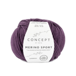 Katia Concept Merino Sport 023 Mørk violet