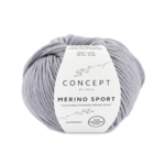 Katia Concept Merino Sport 400 Lys grå