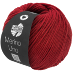 Lana Grossa Merino Uno 82 Mørkerød