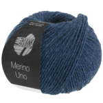 Lana Grossa Merino Uno 65 Blækblå