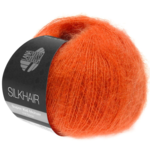 Lana Grossa Silkhair 136 Mørk orange