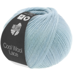 Lana Grossa Cool Wool Lace 34 Pastellyseblå