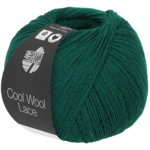 Lana Grossa Cool Wool Lace 42 Mørkegrøn