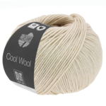 Lana Grossa Cool Wool Mélange 1424 Beige meleret