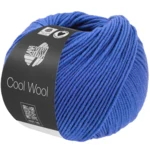 Lana Grossa Cool Wool Mélange 1503 Blå meleret