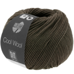 Lana Grossa Cool Wool Mélange 1429 Mørk oliven meleret