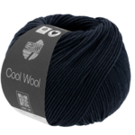 Lana Grossa Cool Wool Mélange 1430 Sortblå meleret