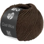 Lana Grossa Cool Wool Mélange 1509 Gråbrun meleret