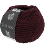 Lana Grossa Cool Wool Mélange 1404 Sortrød meleret