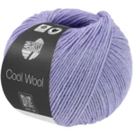 Lana Grossa Cool Wool Mélange 1498 Lilla meleret