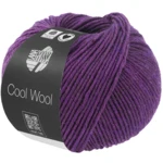 Lana Grossa Cool Wool Mélange 1499 Violet meleret