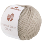 Natural Lama Chunky 12 Gråbeige