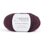 Mode at Rowan Alpaca Wool 020 Currant
