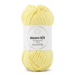 LindeHobby Bloom 8/8 Mercerized Cotton 21 Blød gul