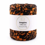 LindeHobby Inspire Print 26 Sort med orange tryk
