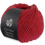 Lana Grossa Cool Wool Superbig 223 Kirsebærrød meleret