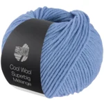 Lana Grossa Cool Wool Superbig 224 Himmelblå meleret