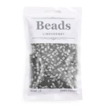 LindeHobby Beads 42 Metal sølv