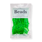 LindeHobby Beads Neon 02 Grøn