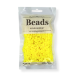 LindeHobby Beads Neon 03 Gul