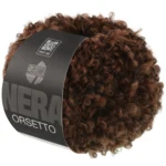 Lana Grossa Orsetto 103 Brun/Sort