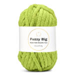 LindeHobby Fuzzy Chenille BIG 32 Græsgrøn