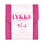 LYKKE Hæklenålesæt Blush, Magenta, 15 cm