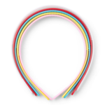 LindeHobby Hårbøjler, Assorterede farver, 12 mm, 5 stk