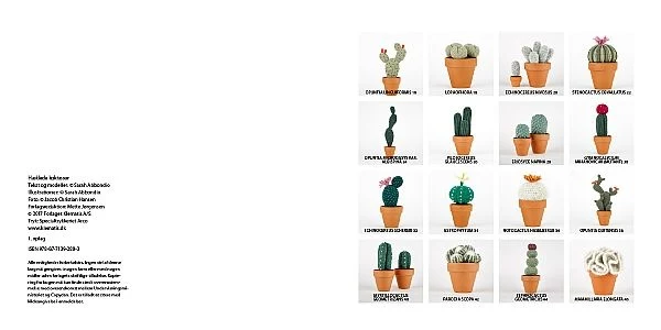 symaskine Taiko mave Insister Bog: Hæklede kaktusser - Køb billigt her