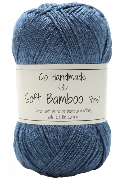 Go Handmade - Soft Bamboo Fine Bamboo Yarn (Color: Green)
