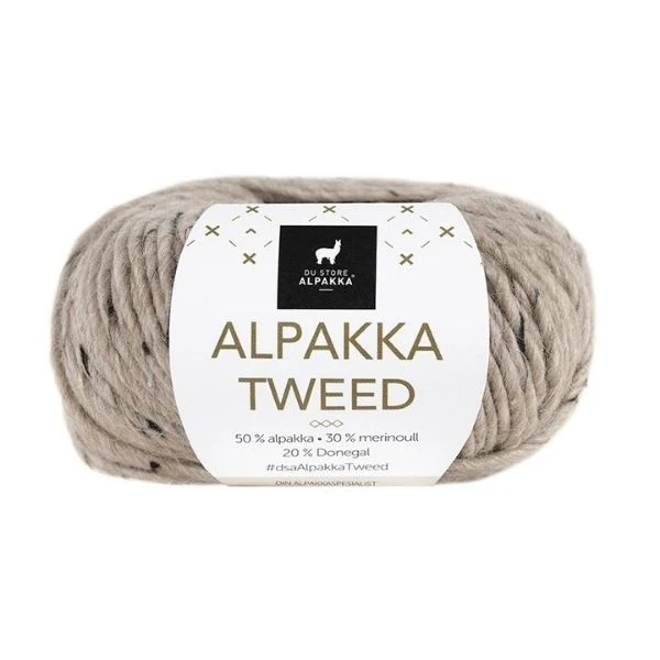 Du Store Alpakka Tweed - billigt her