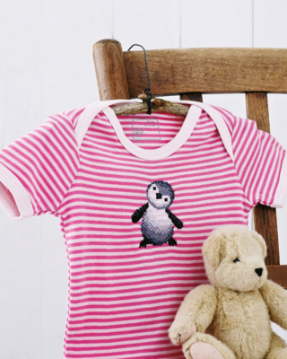 Broderikit Pingvin 7 x 9 cm