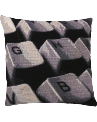 Broderikit Tastatur 38 x 39 cm