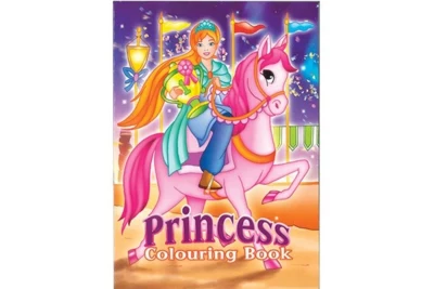 Malebog A4 Princess & Horse, 16 sider