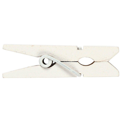 Minitøjklemmer, 35 x 7 x 9 mm, 20 stk