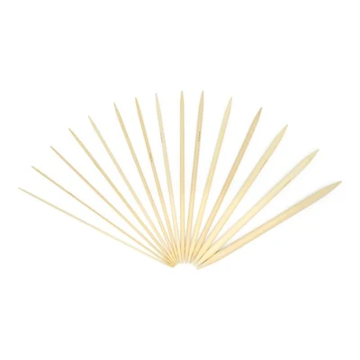 HobbyArts Strømpepindesæt Lys bambus 20 cm (2.00-10.00 mm)